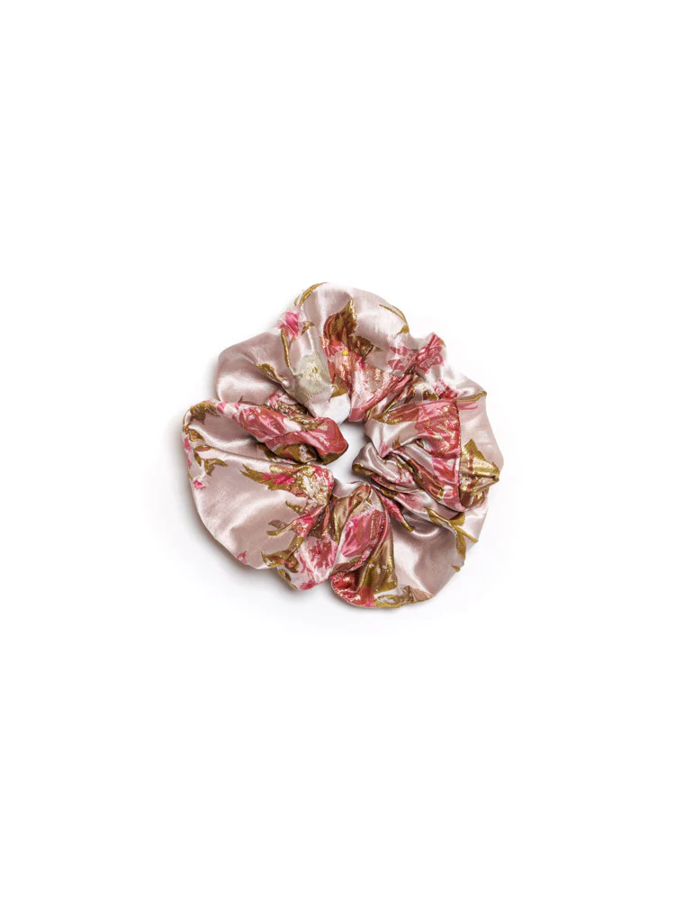 <b>DREAM</b> Almost Bloom Jacquard Scrunchie - Image 3