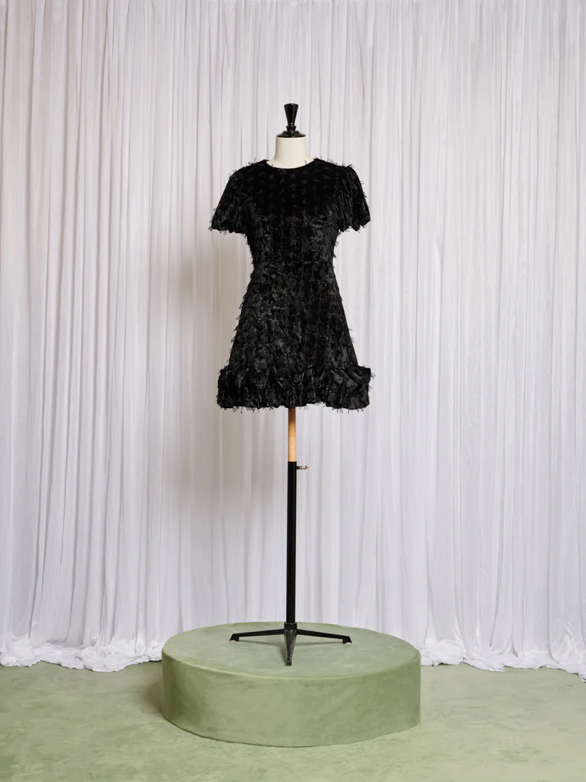 Amour Velour Mini Dress - Image 4