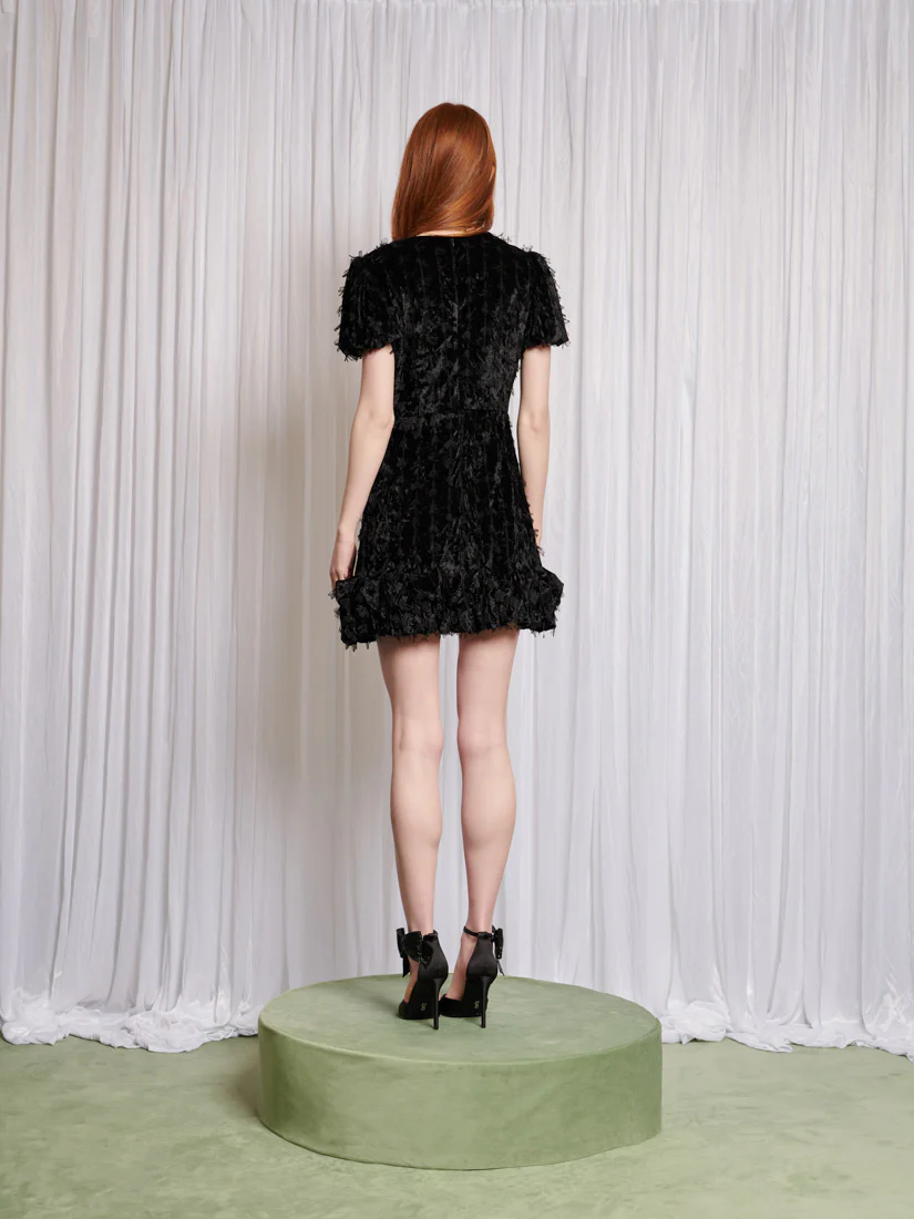 Amour Velour Mini Dress - Image 5