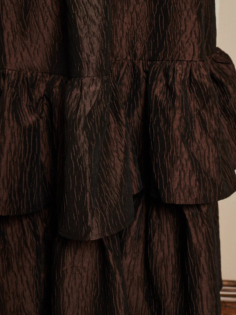 <b>DREAM</b> Antiques Jacquard Midi Dress - Image 6