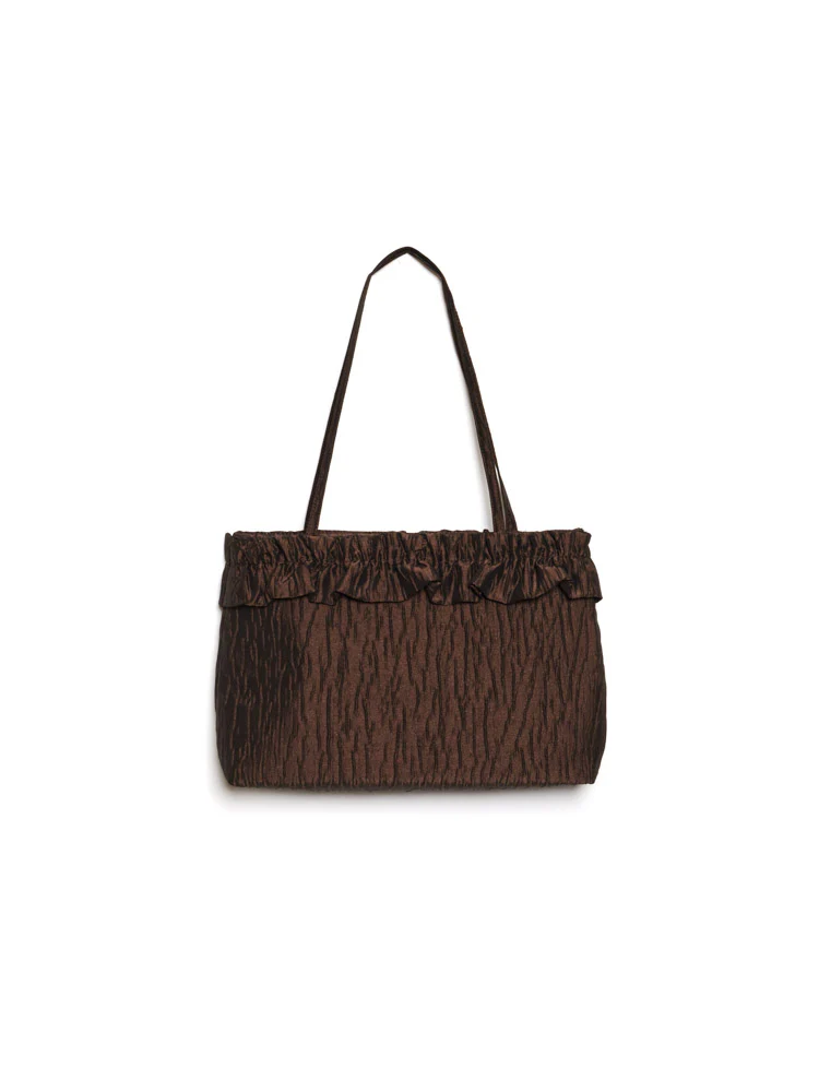 <b>DREAM</b> Antiques Jacquard Ruffle Bag - Image 3