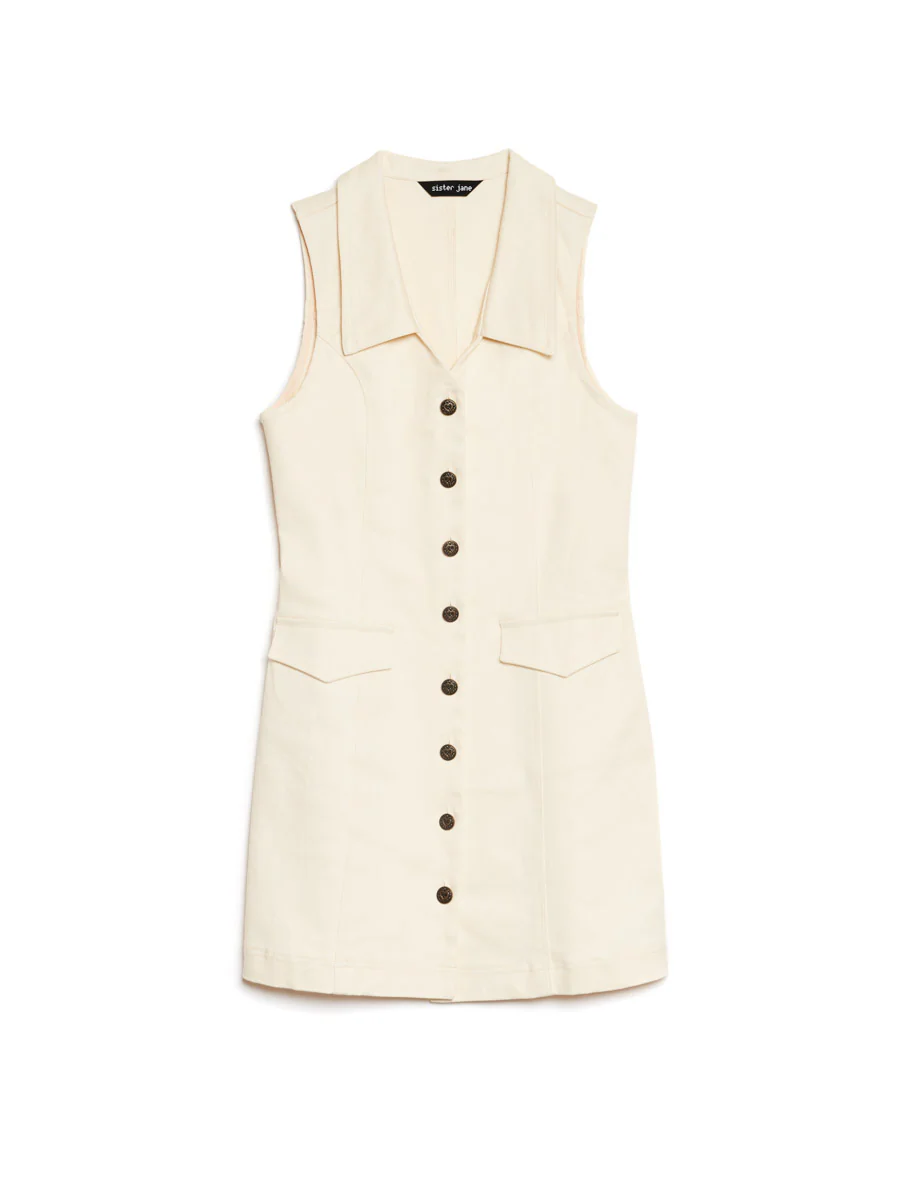 Bay Denim Mini Dress - Image 7