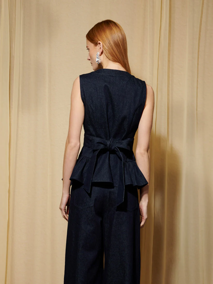 <b>DREAM</b> Brightside Denim Embellished Top - Image 3