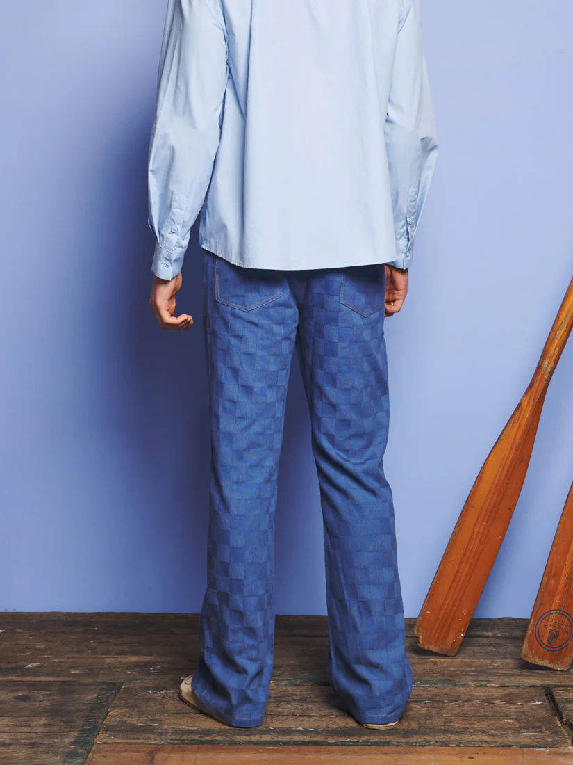 Cabin Embossed Jeans - Image 6