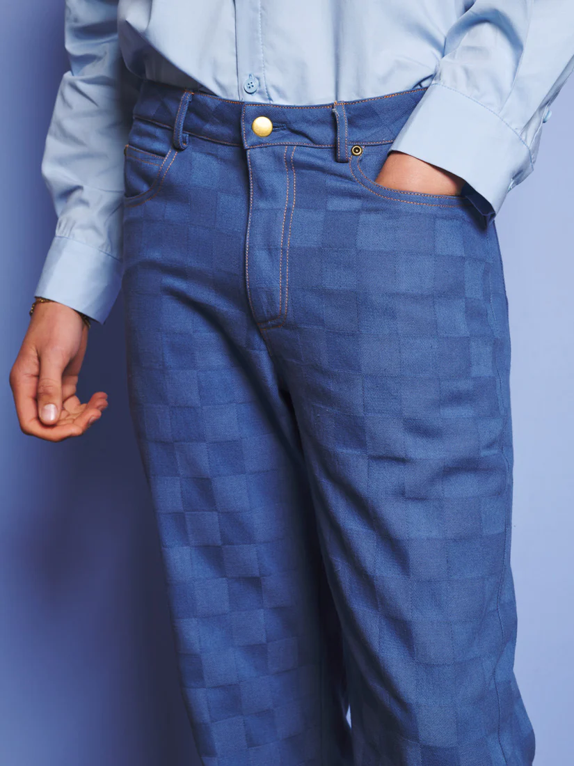Cabin Embossed Jeans - Image 7