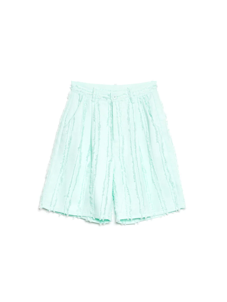 Davy Frayed Bermuda Shorts - Image 9