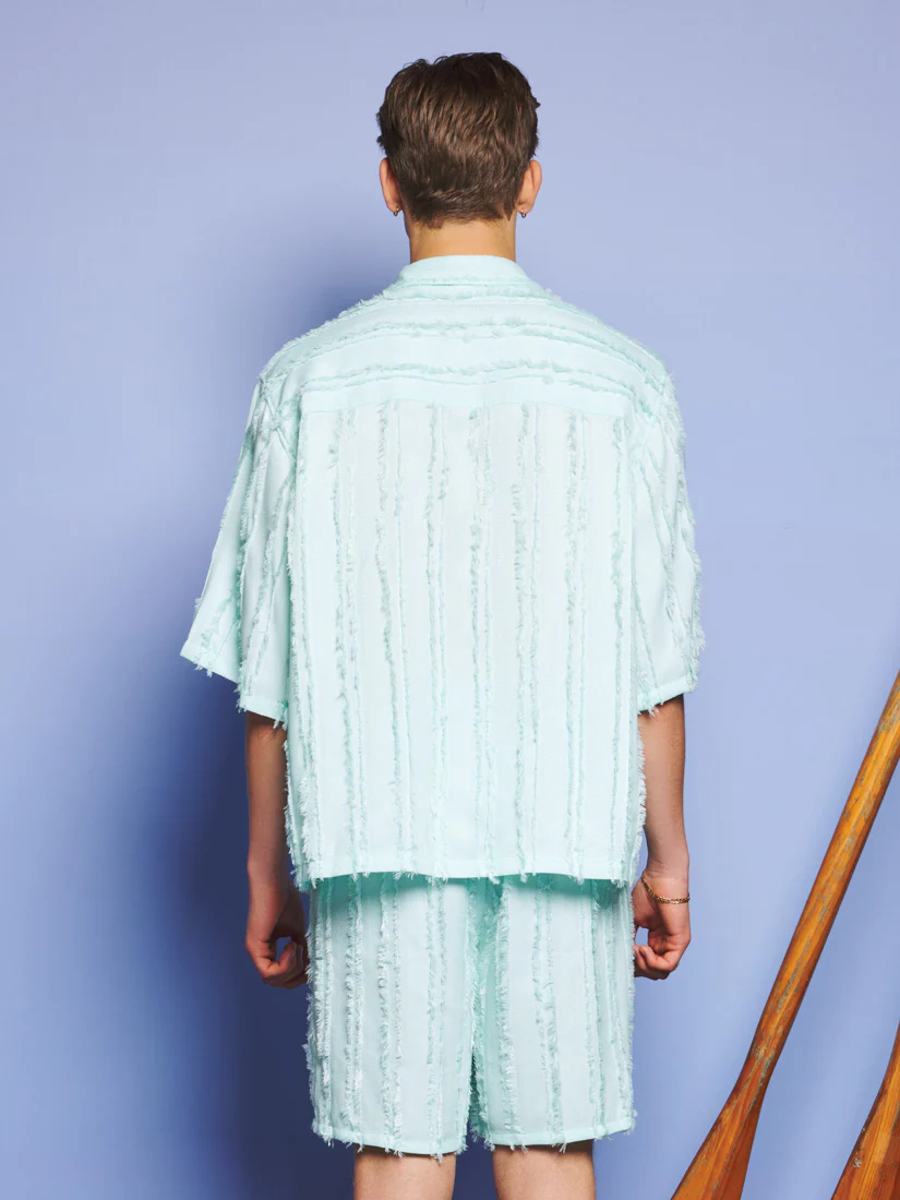 Davy Frayed Boxy Shirt - Image 6