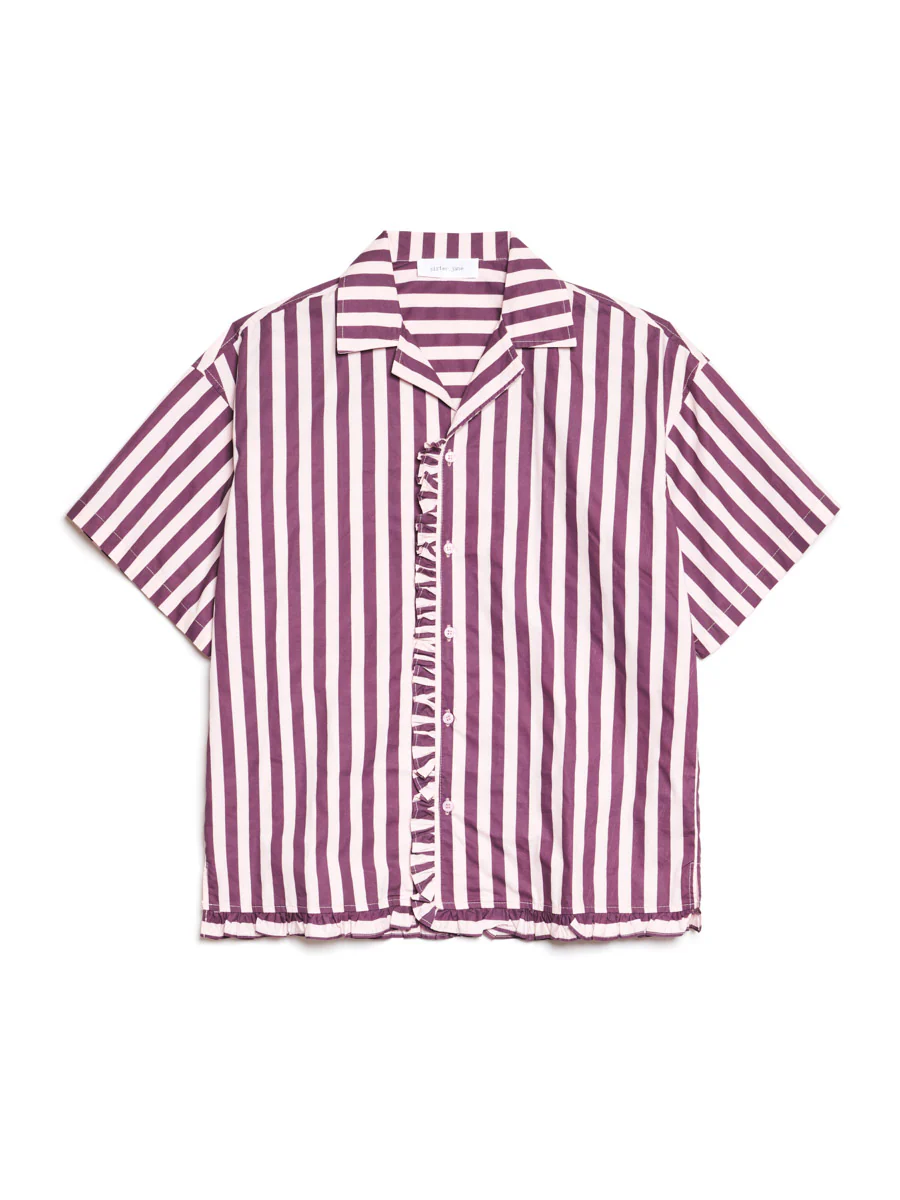 Deck Stripe Revere Collar Shirt - Image 9