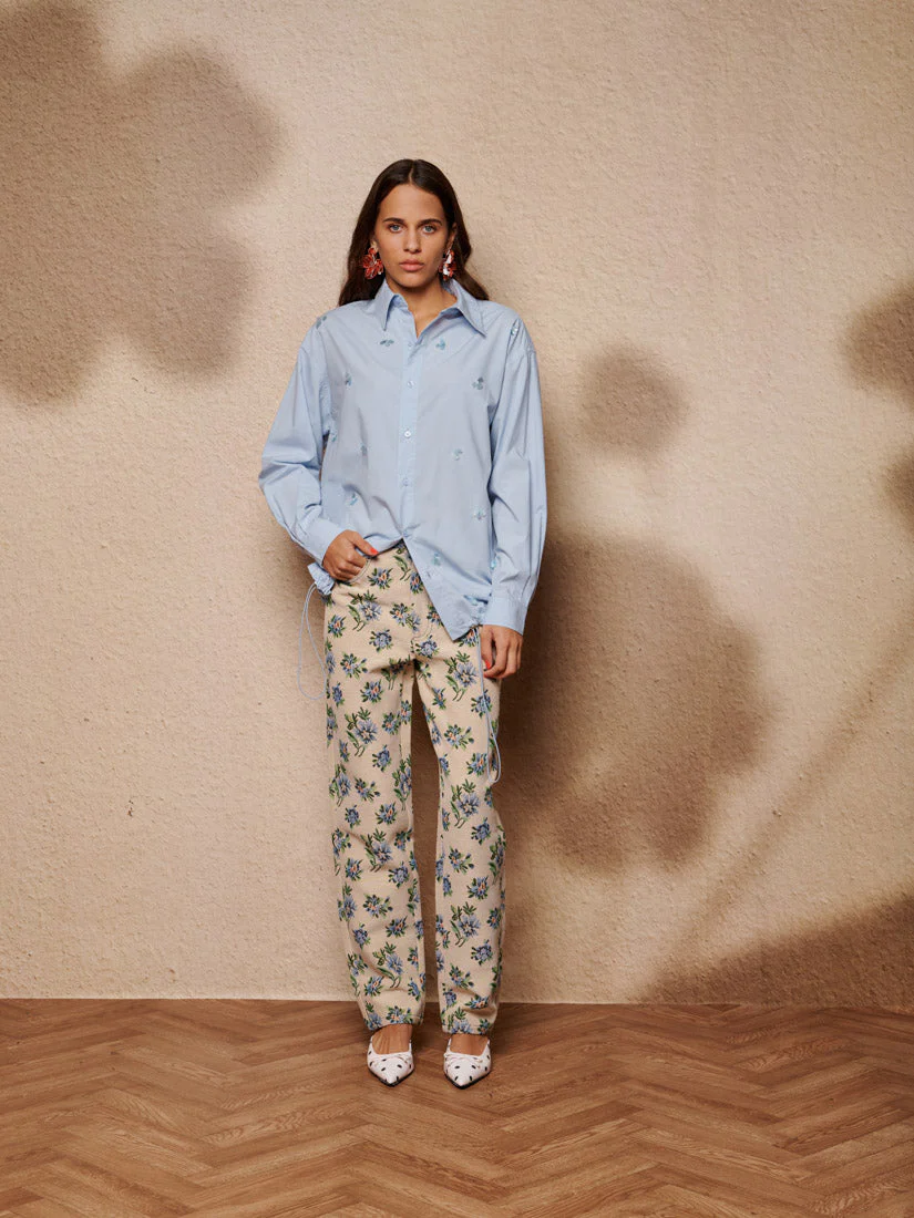 Ellis Embellished Drawstring Shirt - Image 3