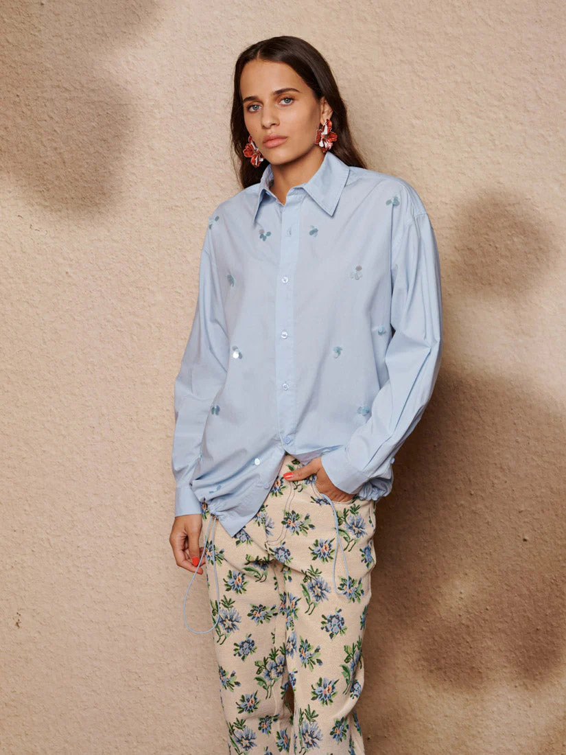 Ellis Embellished Drawstring Shirt - Image 4