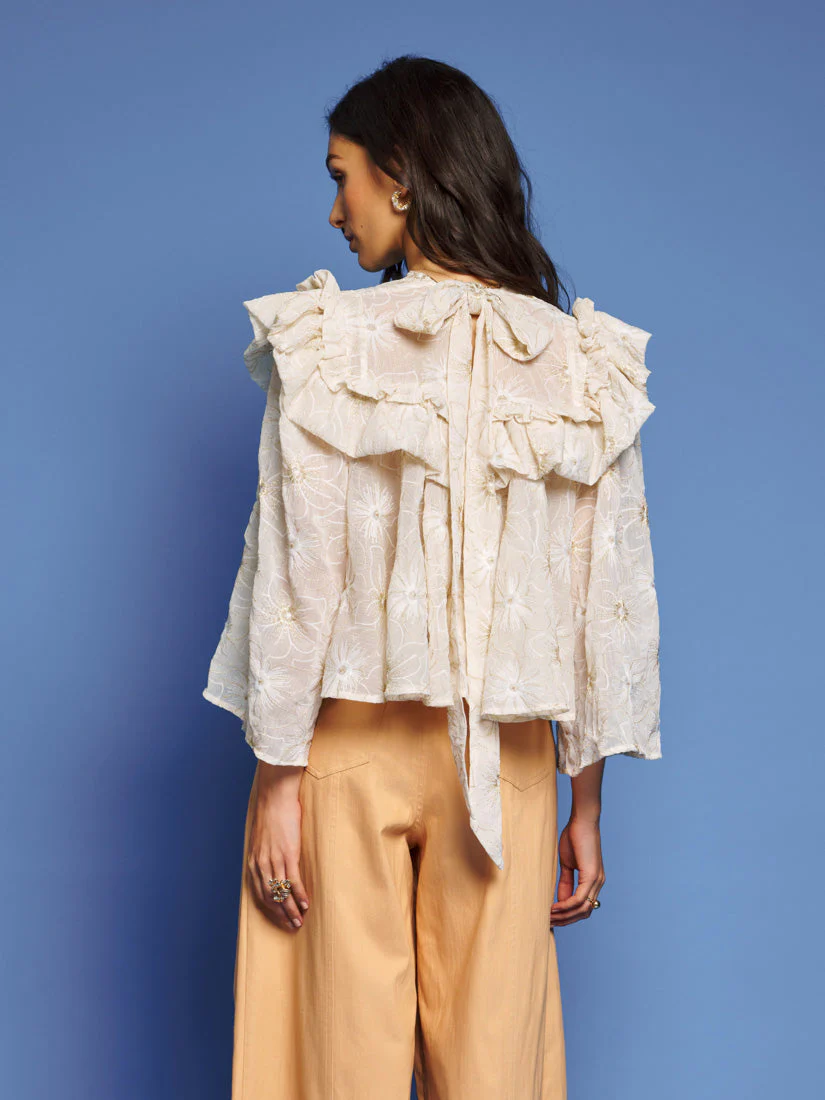 <b>DREAM</b> Faye Embroidered Blouse - Image 3