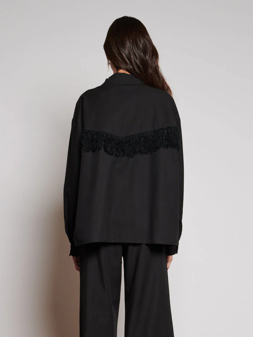 <b> Ghospell </b> Georgie Fringe Shirt - Image 4