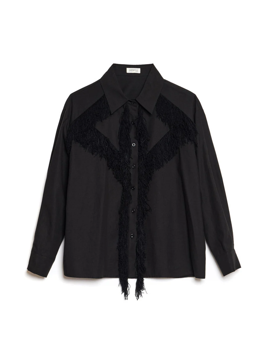 <b> Ghospell </b> Georgie Fringe Shirt - Image 7