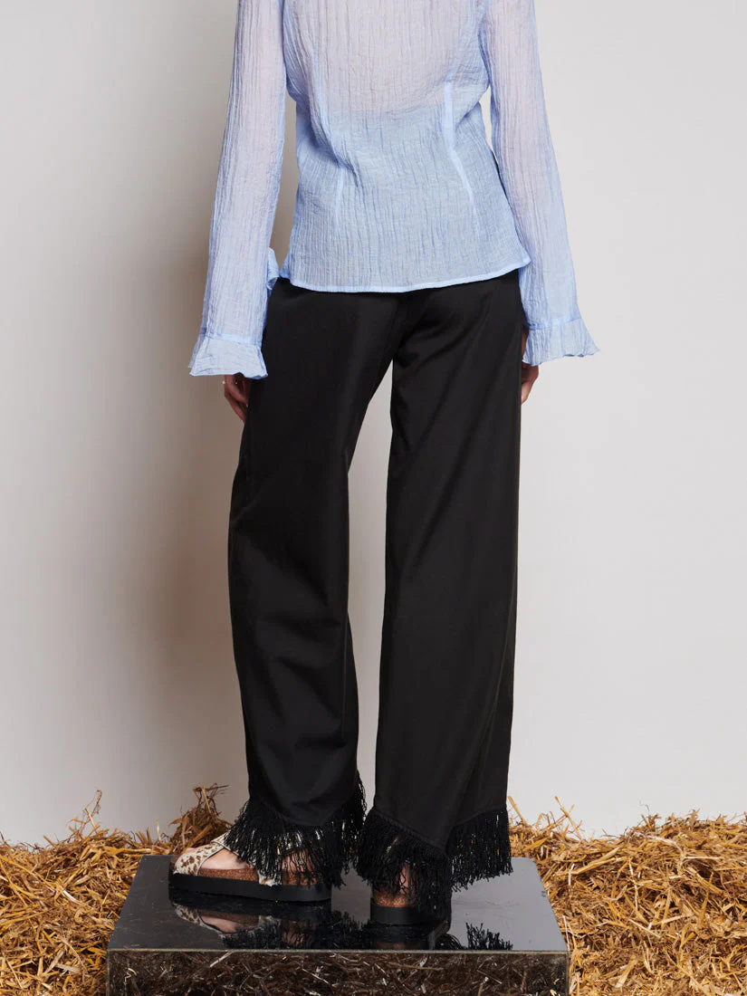 <b> Ghospell </b> Georgie Fringe Trousers - Image 4