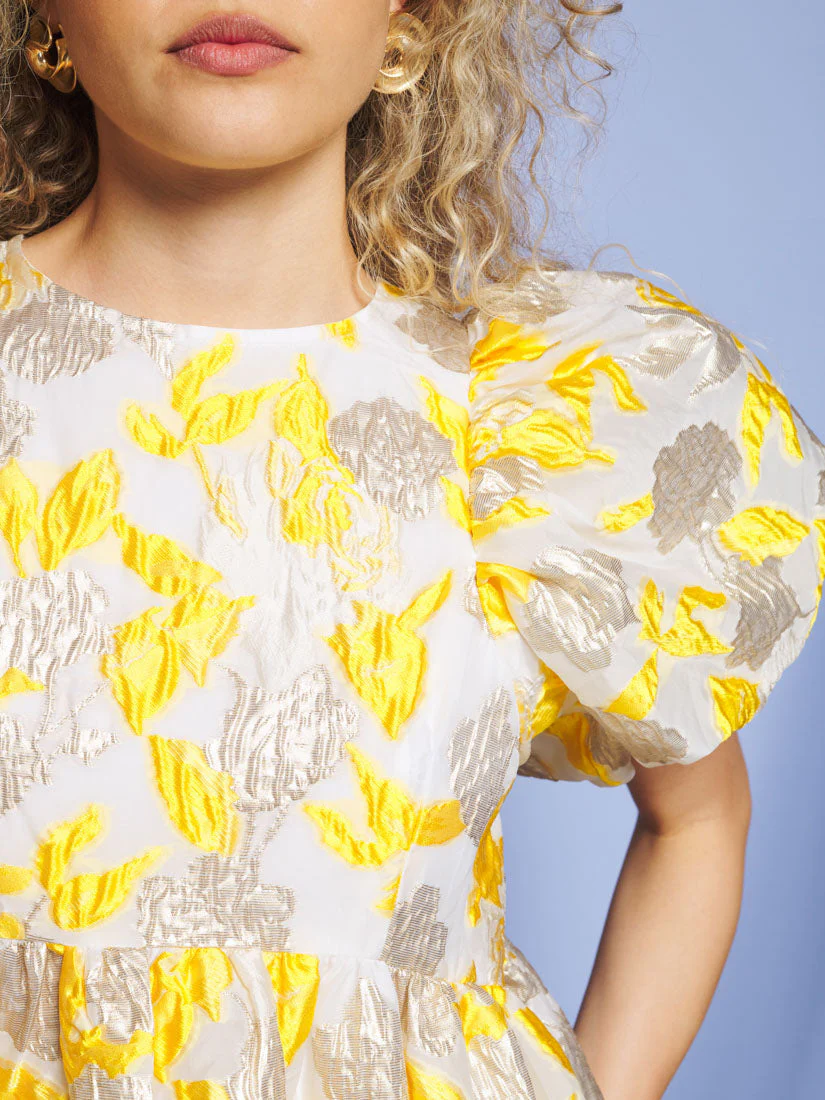 Heat Haze Jacquard Midi Dress - Image 6