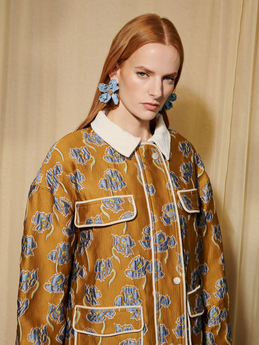 <b>DREAM</b> Honey Jacquard Padded Jacket - Image 5