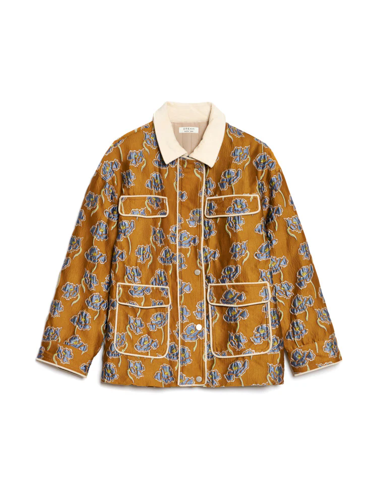 <b>DREAM</b> Honey Jacquard Padded Jacket - Image 7