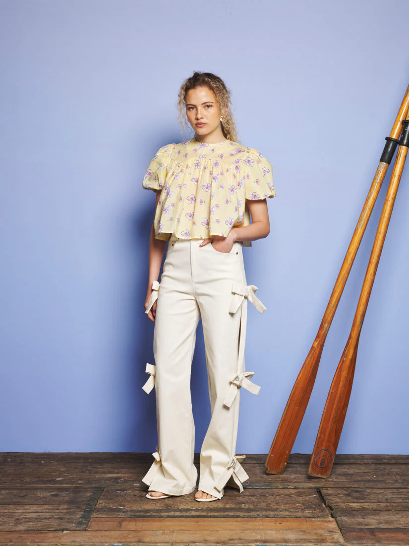 Lake Breeze Floral Top - Image 4