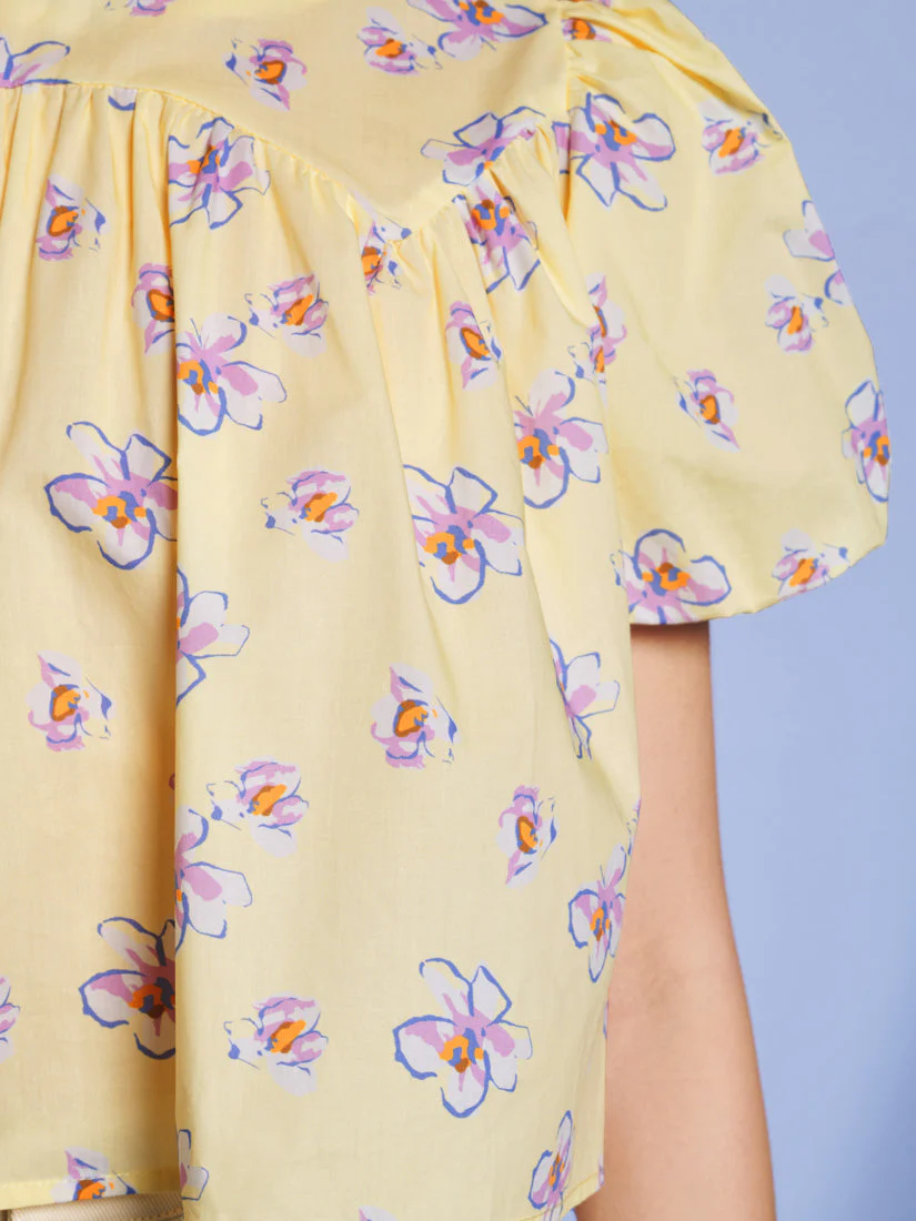 Lake Breeze Floral Top - Image 6