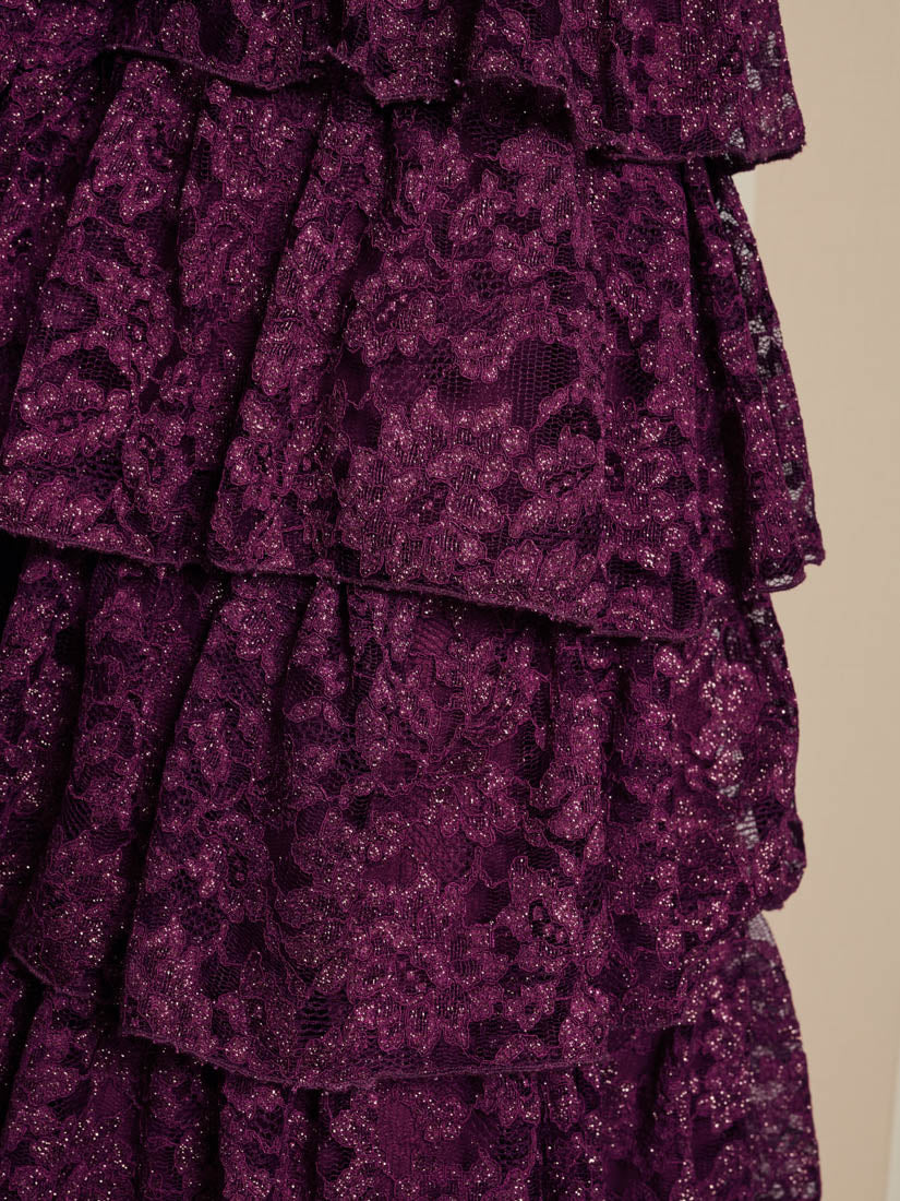 <b>DREAM</b> Quill Lace Maxi Dress - Image 6