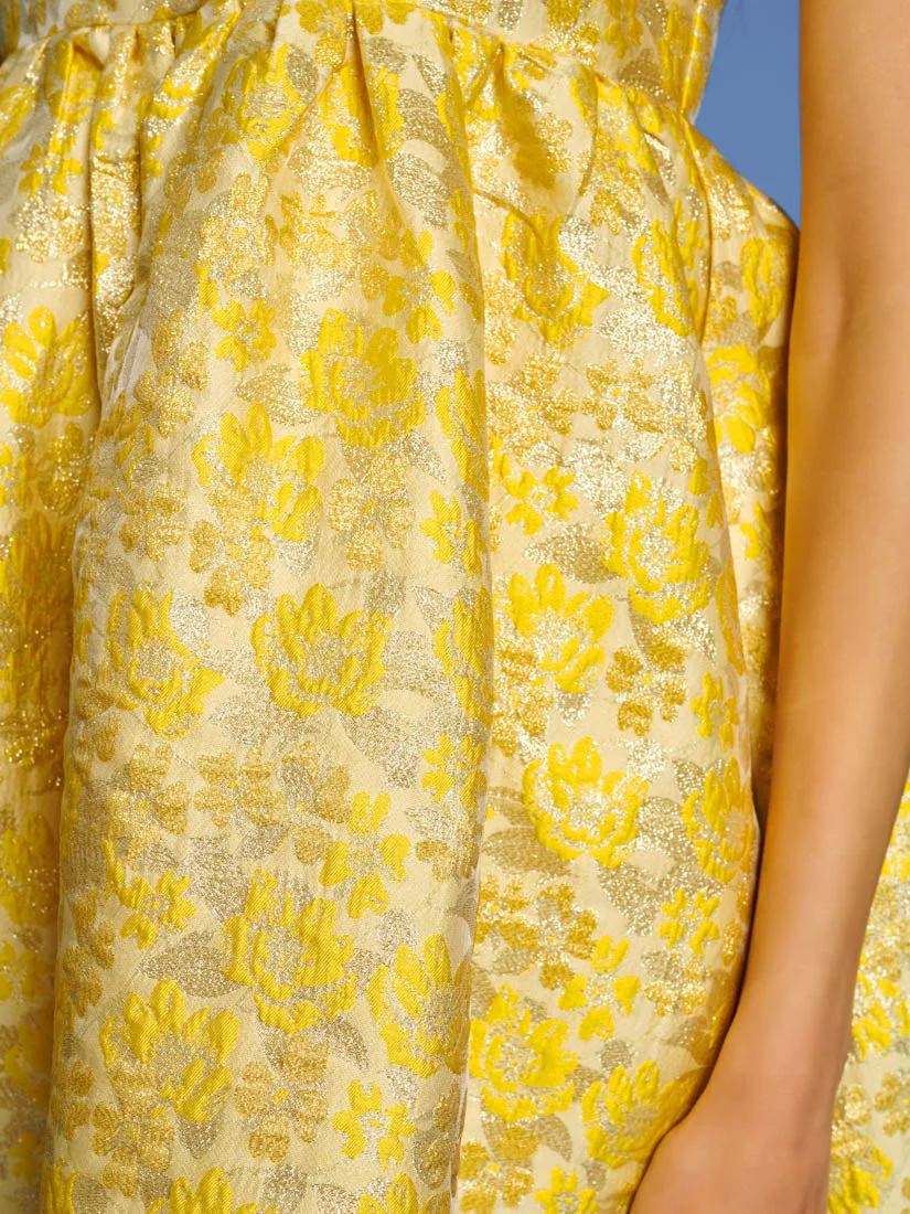 <b>DREAM</b> Shimmer Jacquard Mini Dress - Image 6