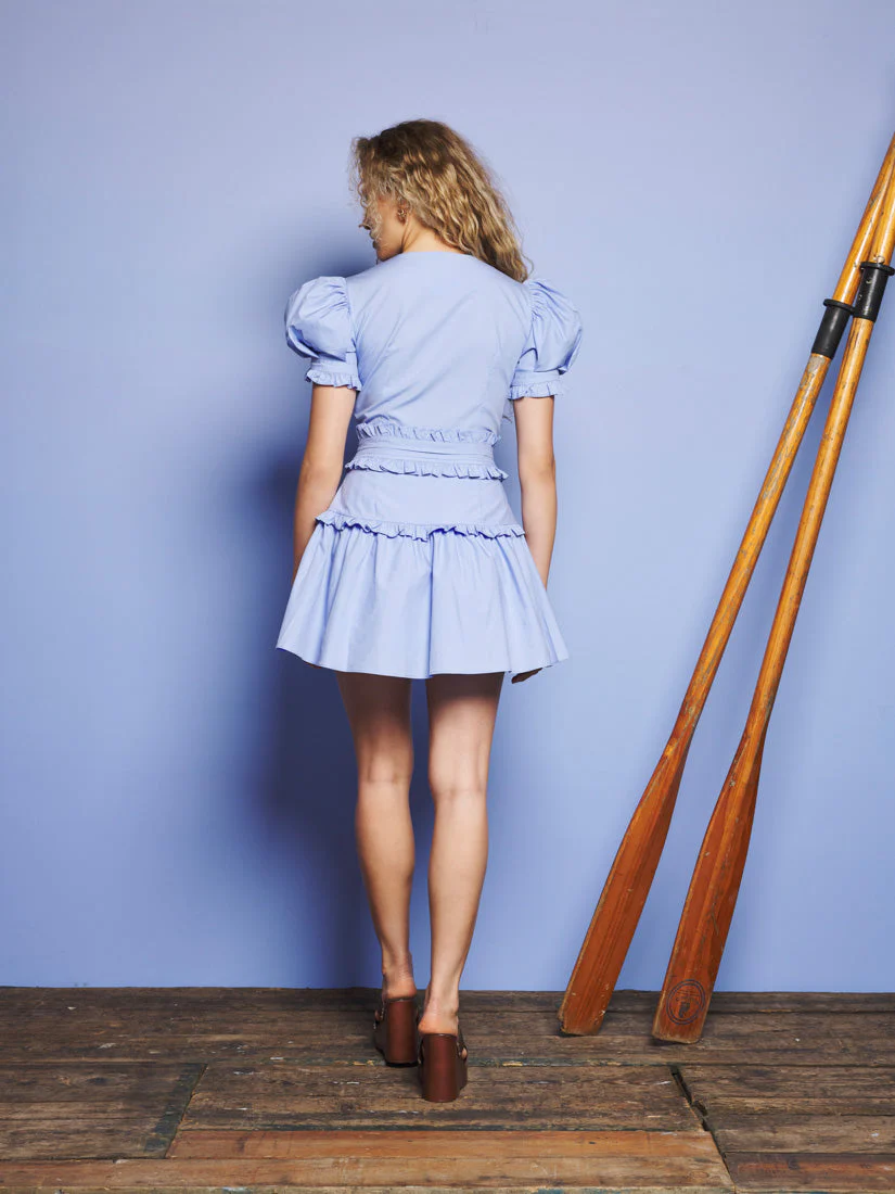 Skye Ruffle Mini Dress - Image 3