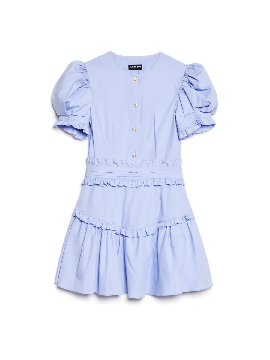 Skye Ruffle Mini Dress - Image 7