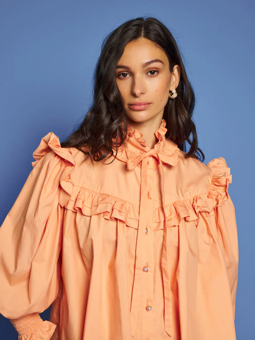 <b>DREAM</b> Sunset Ruffle Blouse - Image 5