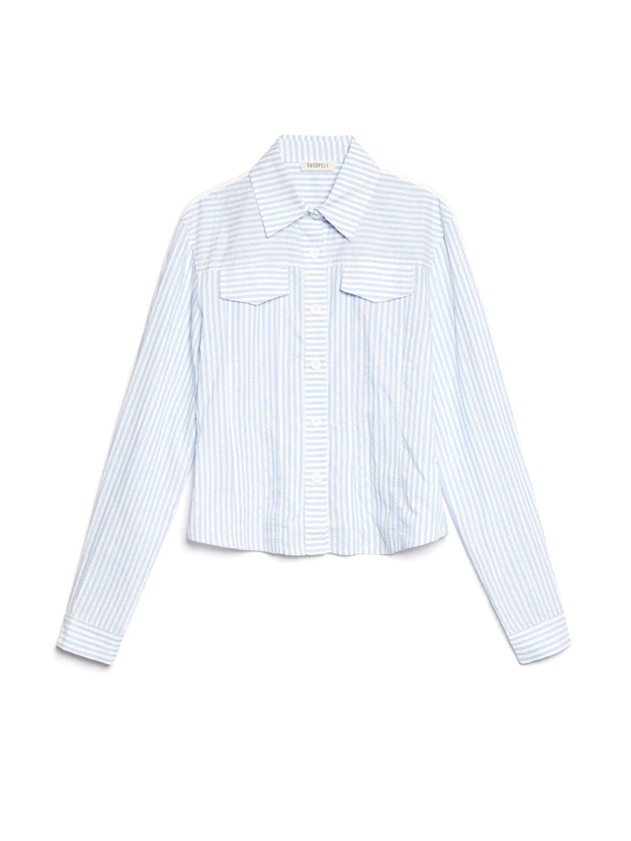 <b> Ghospell </b> Tali Stripe Shirt - Image 7
