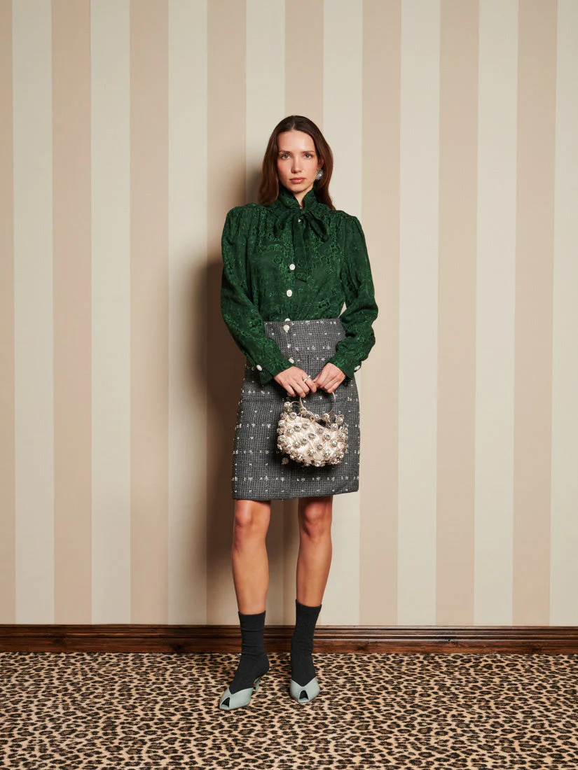 <b>DREAM</b> Vanity Jacquard Blouse - Image 4