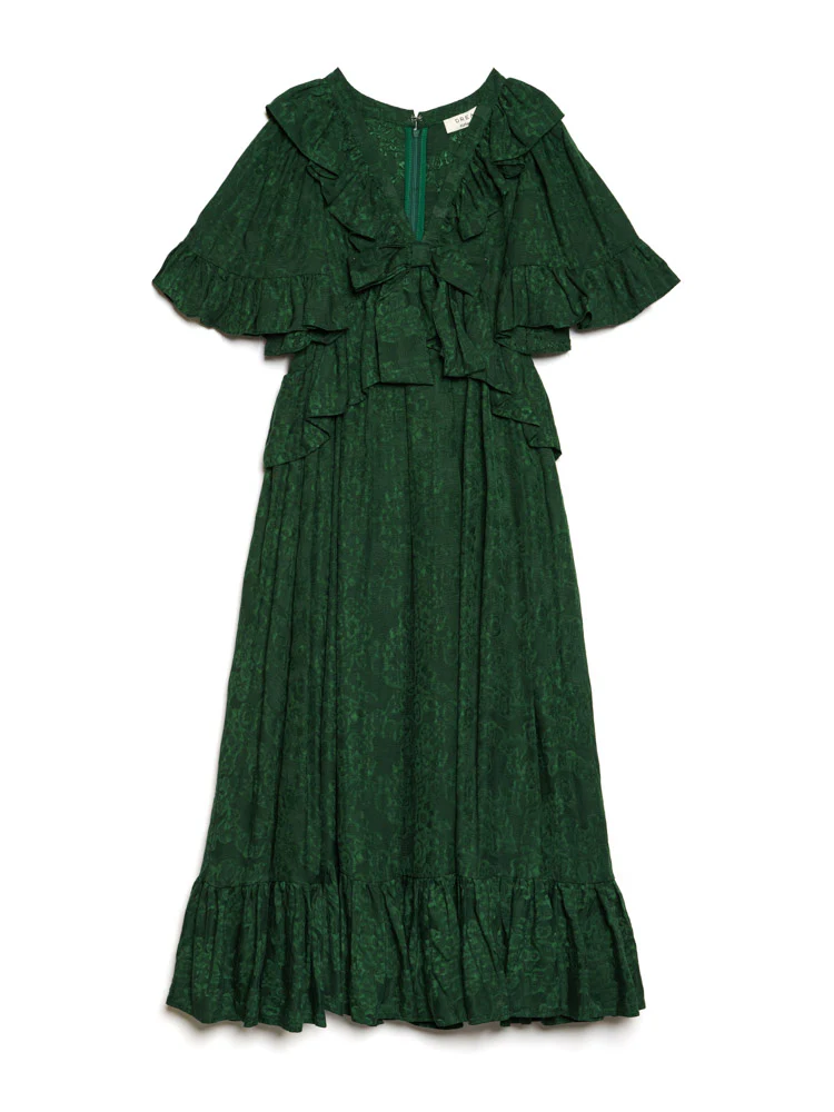 <b>DREAM</b> Vanity Jacquard Maxi Dress - Image 7