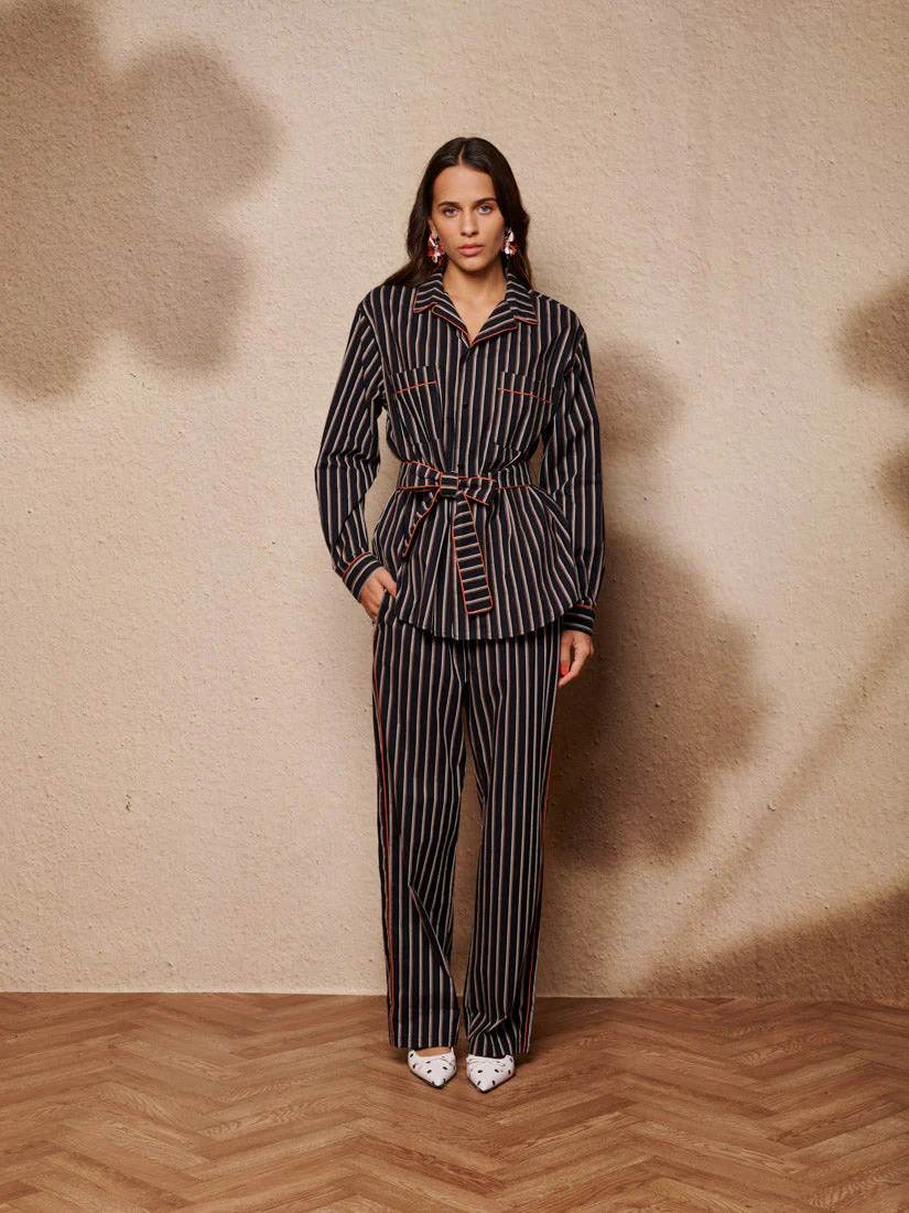 Wisp Stripe Pyjama Trousers - Image 4